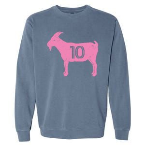 Goat 10 Miami Soccer Garment-Dyed Sweatshirt