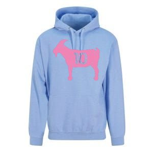 Goat 10 Miami Soccer Unisex Surf Hoodie