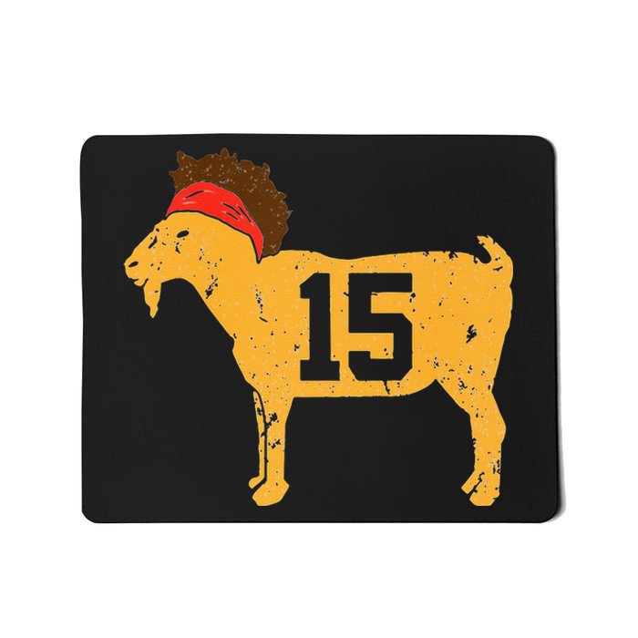 GOAT 15 MVP The Young Greatest Of All Time Mousepad