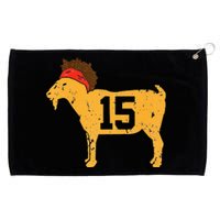 GOAT 15 MVP The Young Greatest Of All Time Grommeted Golf Towel