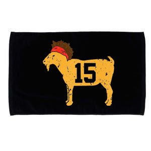 GOAT 15 MVP The Young Greatest Of All Time Microfiber Hand Towel