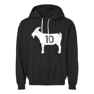 Goat 10 Miami Soccer Team Garment-Dyed Fleece Hoodie