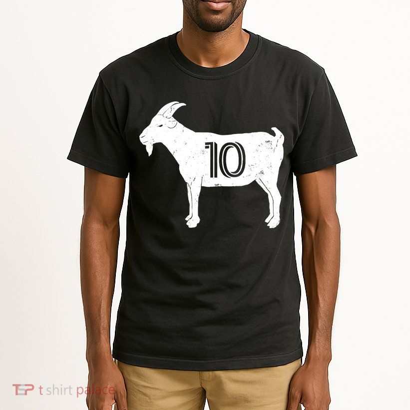 Goat 10 Miami Soccer Team Tall T-Shirt