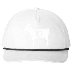 Goat 10 Miami Soccer Team Snapback Five-Panel Rope Hat