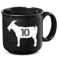 Goat 10 Miami Soccer Team 15oz Campfire Ceramic Mug