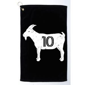 Goat 10 Miami Soccer Team Platinum Collection Golf Towel