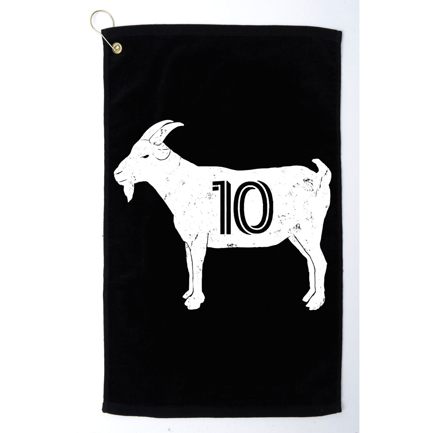 Goat 10 Miami Soccer Team Golf Towel