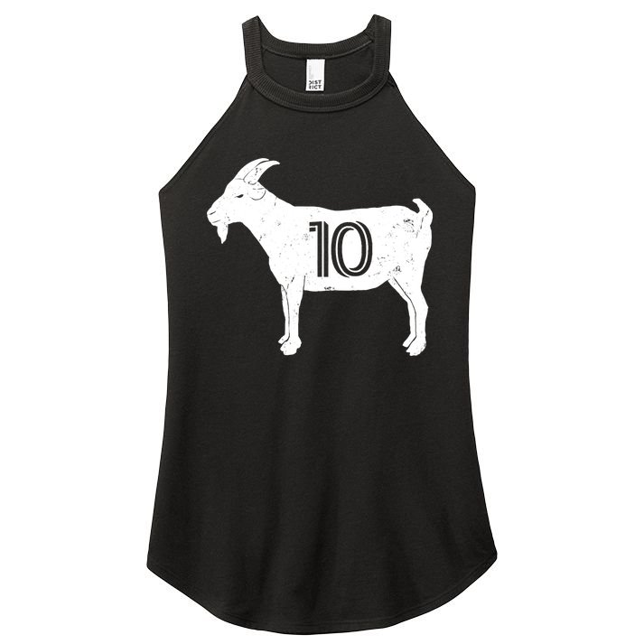 Goat 10 Miami Soccer Team Women's Perfect Tri Rocker Tank