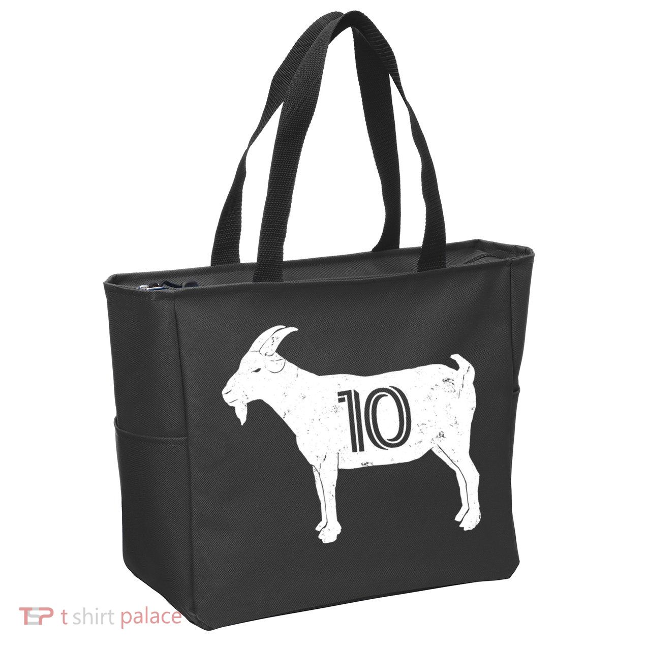 Goat 10 Miami Soccer Team Zip Tote Bag