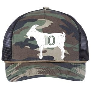 Goat 10 Miami Soccer Team Retro Rope Trucker Hat Cap