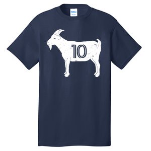 Goat 10 Miami Soccer Team Tall T-Shirt