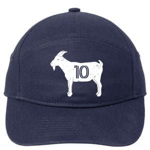 Goat 10 Miami Soccer Team 7-Panel Snapback Hat