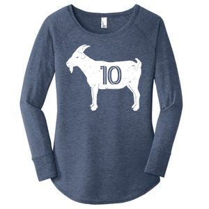 Goat 10 Miami Soccer Team Women's Perfect Tri Tunic Long Sleeve Shirt