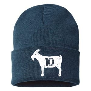 Goat 10 Miami Soccer Team Sustainable Knit Beanie