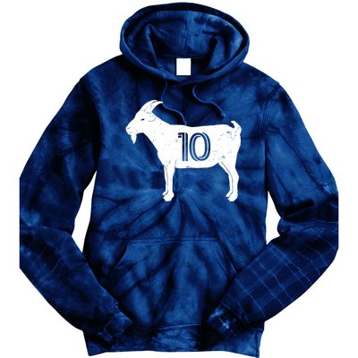 Goat 10 Miami Soccer Team Tie Dye Hoodie