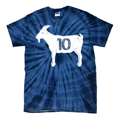 Goat 10 Miami Soccer Team Tie-Dye T-Shirt