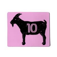 Goat 10 Miami Soccer Team Mousepad