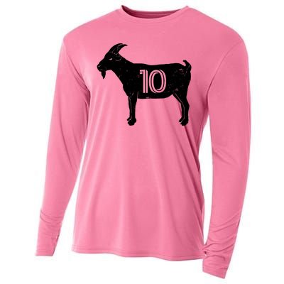 Goat 10 Miami Soccer Team Cooling Performance Long Sleeve Crew