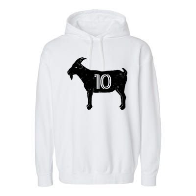 Goat 10 Miami Soccer Team Garment-Dyed Fleece Hoodie