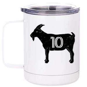 Goat 10 Miami Soccer Team 12 oz Stainless Steel Tumbler Cup