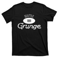 Grunge 1991 Seattle 90s Music Retro Rock Music Gen X T-Shirt