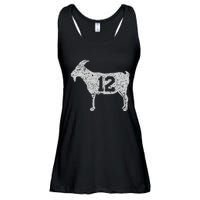 Goat 12 Vintage Ladies Essential Flowy Tank