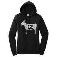 Goat 12 Vintage Women's Pullover Hoodie