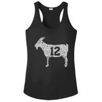 Goat 12 Vintage Ladies PosiCharge Competitor Racerback Tank