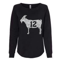 Goat 12 Vintage Womens California Wash Sweatshirt