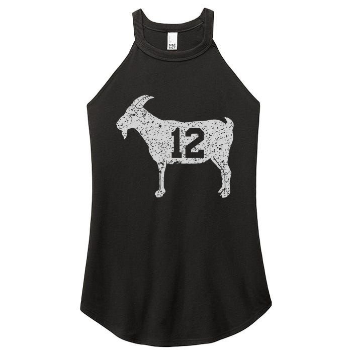 Goat 12 Vintage Women's Perfect Tri Rocker Tank