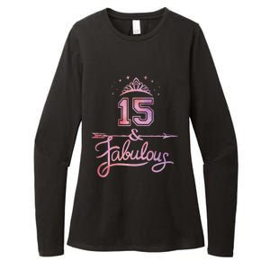 Girl 15 Years Old And Fabulous Girl 15th Birthday Womens CVC Long Sleeve Shirt