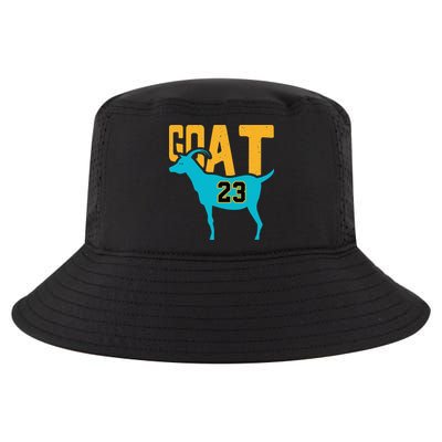 GOAT 23 Air Retro Aqua 5s Matching Cool Comfort Performance Bucket Hat
