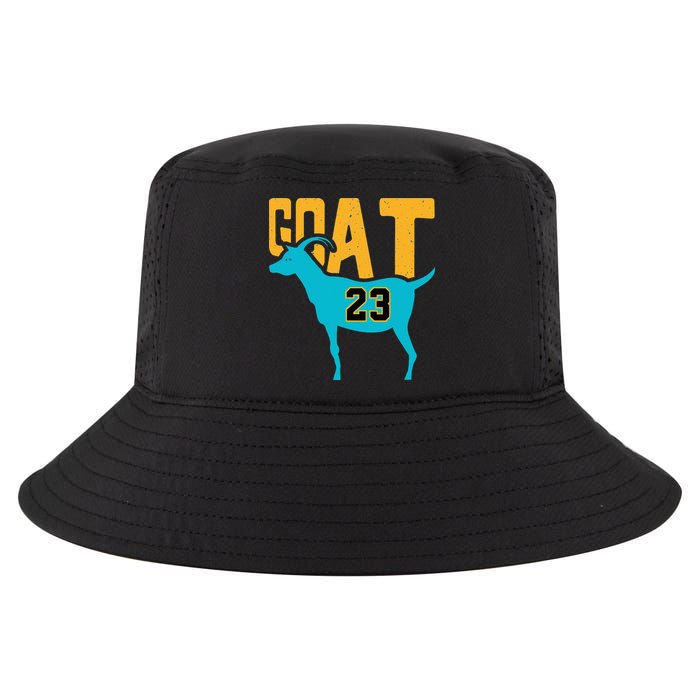 GOAT 23 Air Retro Aqua 5s Matching Cool Comfort Performance Bucket Hat
