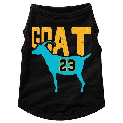 GOAT 23 Air Retro Aqua 5s Matching Doggie Tank