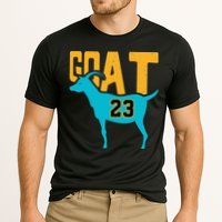 GOAT 23 Air Retro Aqua 5s Matching Cooling Performance Crew T-Shirt