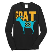 GOAT 23 Air Retro Aqua 5s Matching Long Sleeve Shirt