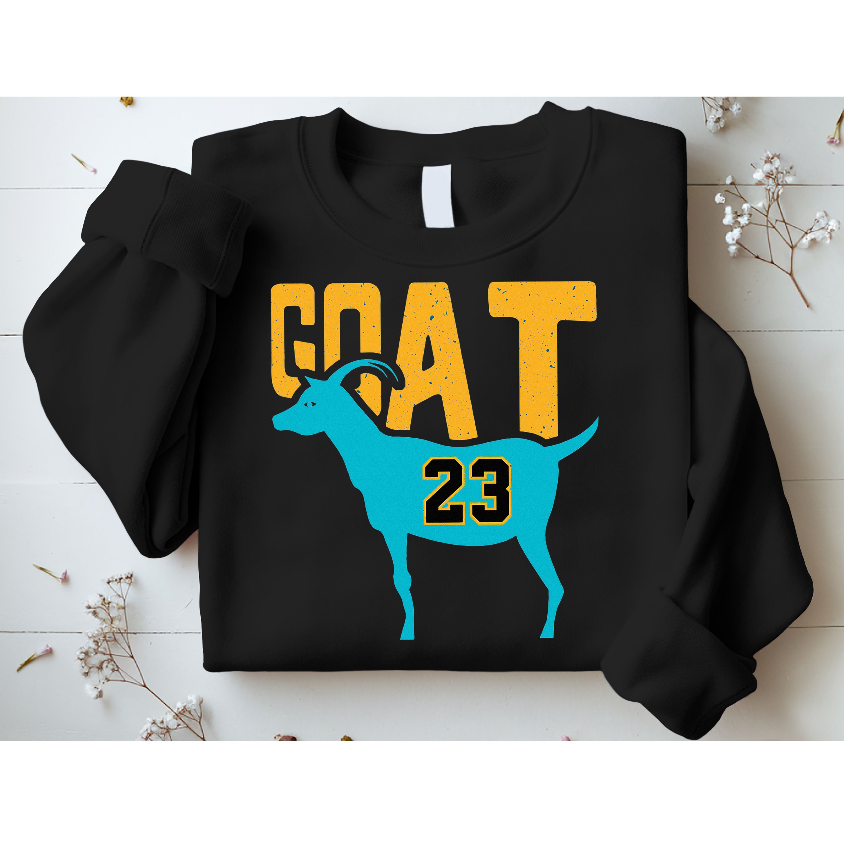 GOAT 23 Air Retro Aqua 5s Matching Sweatshirt