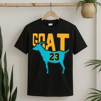 GOAT 23 Air Retro Aqua 5s Matching T-Shirt