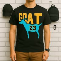 GOAT 23 Air Retro Aqua 5s Matching T-Shirt