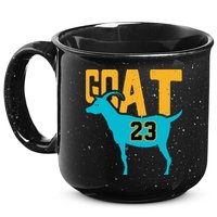 GOAT 23 Air Retro Aqua 5s Matching 15oz Campfire Ceramic Mug