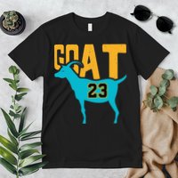 GOAT 23 Air Retro Aqua 5s Matching Premium T-Shirt