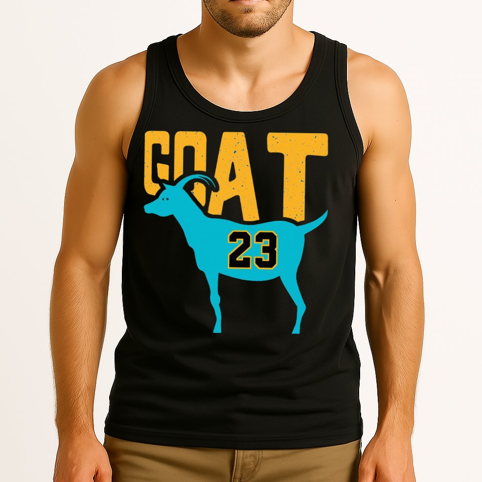GOAT 23 Air Retro Aqua 5s Matching Tank Top