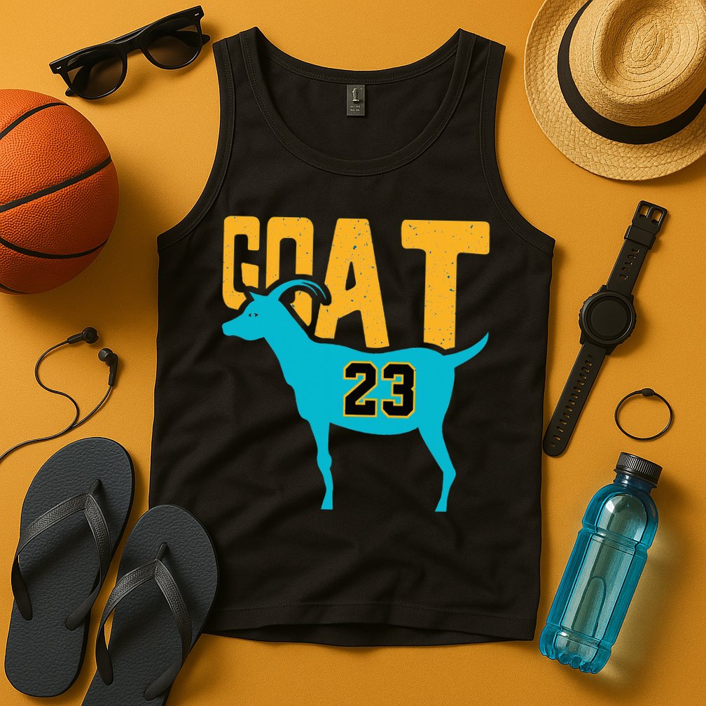 GOAT 23 Air Retro Aqua 5s Matching Tank Top