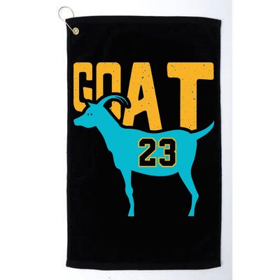 GOAT 23 Air Retro Aqua 5s Matching Golf Towel