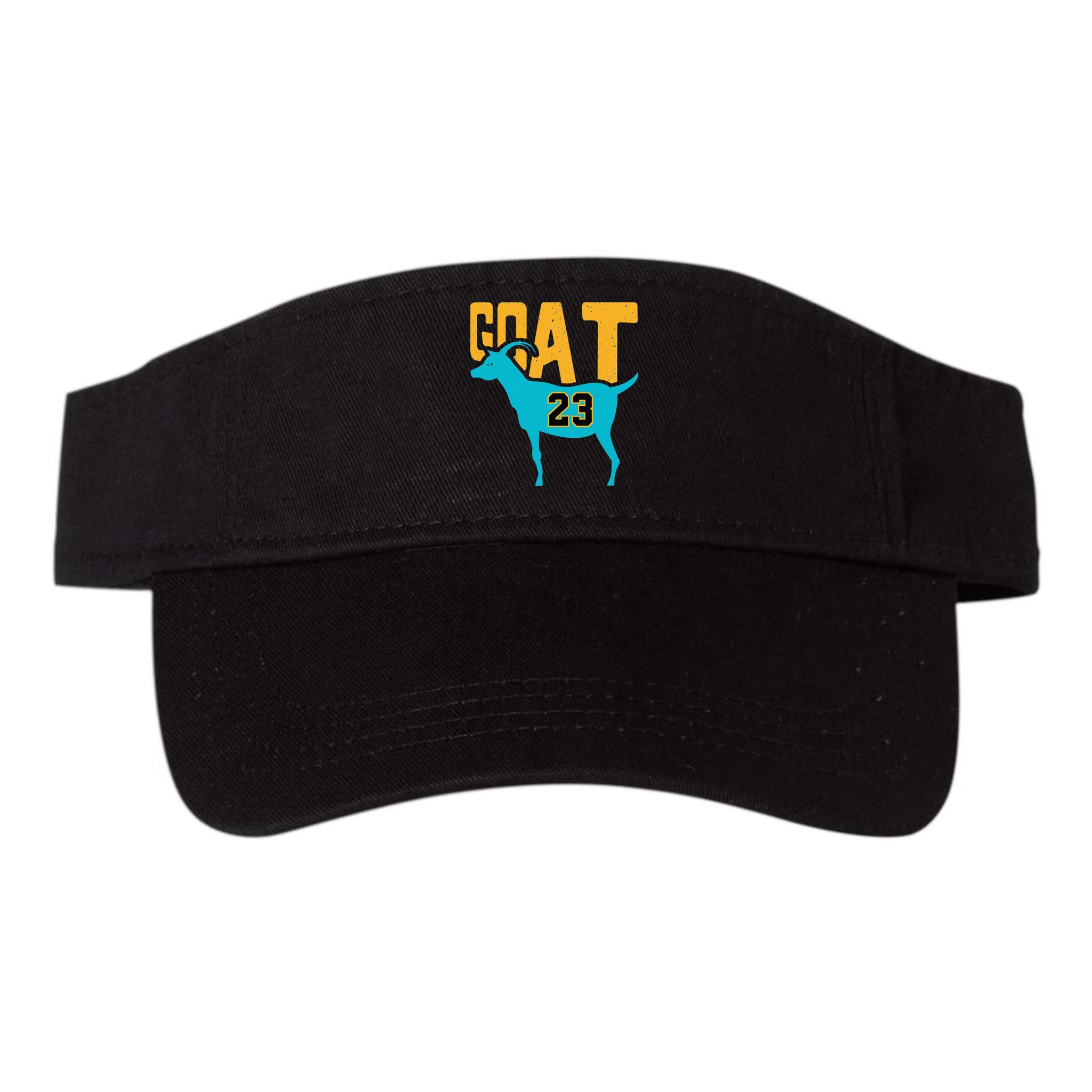 GOAT 23 Air Retro Aqua 5s Matching Visor