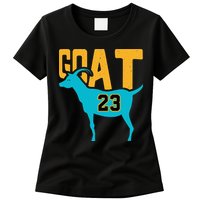 GOAT 23 Air Retro Aqua 5s Matching Womens T-Shirt