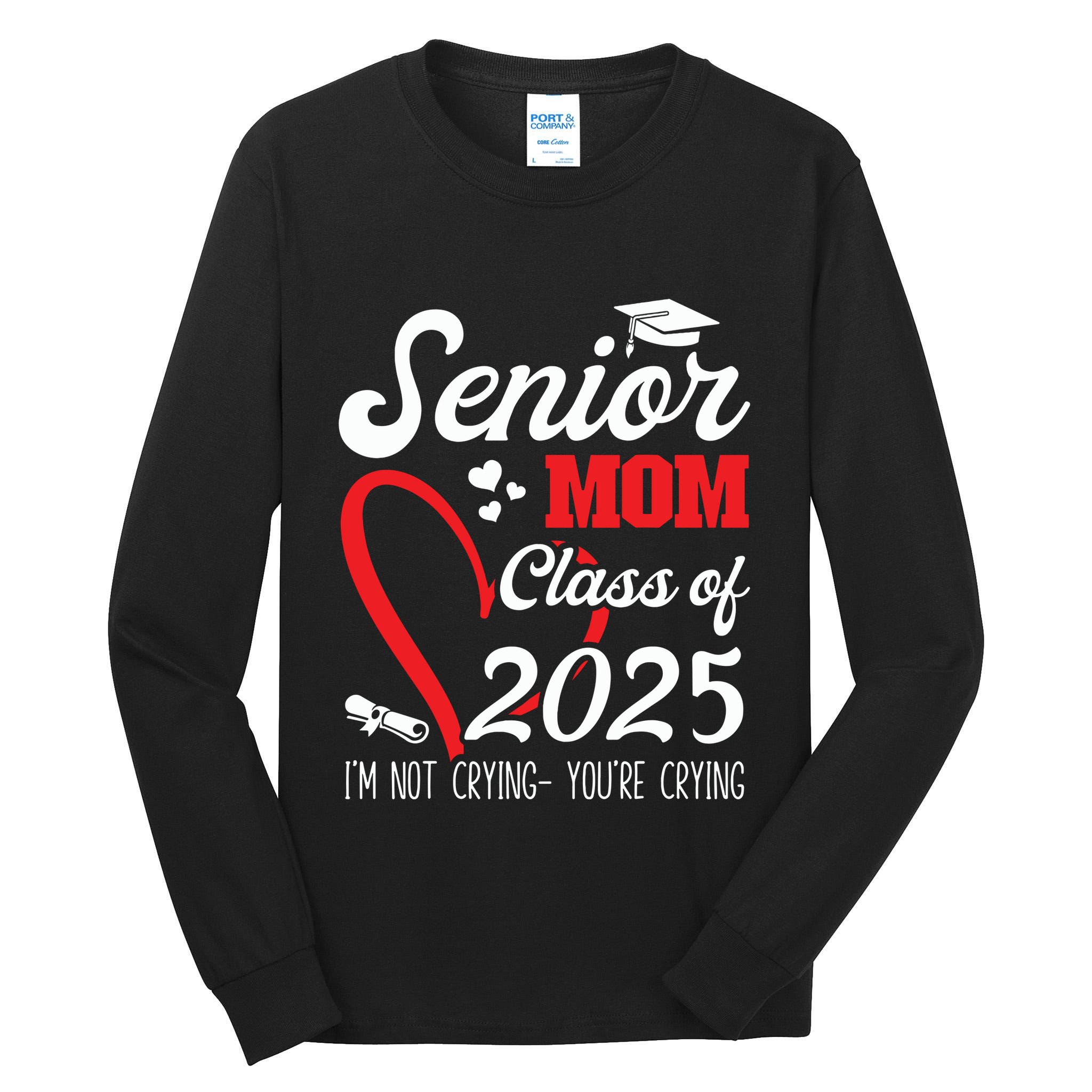 Graduation 2025 Back To School Tall Long Sleeve T-Shirt