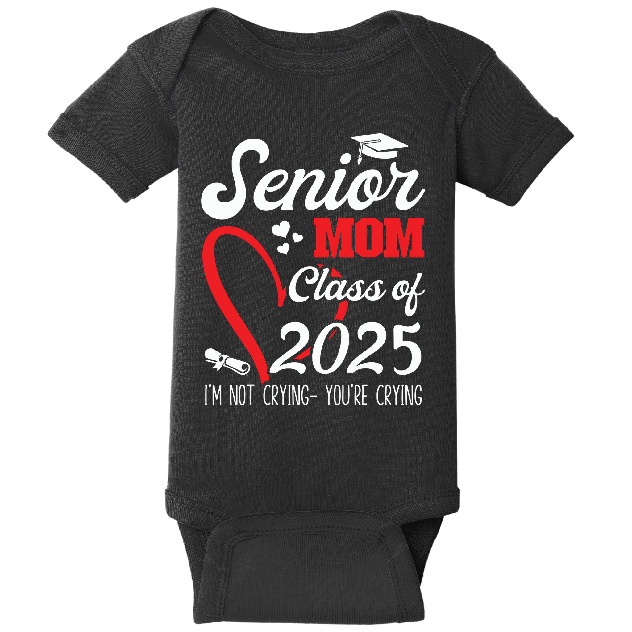 Graduation 2025 Back To School Baby Bodysuit