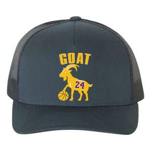 Goat 24 Cute Funny Basketball Yupoong Adult 5-Panel Trucker Hat