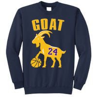 Goat 24 Cute Funny Basketball Sweatshirt